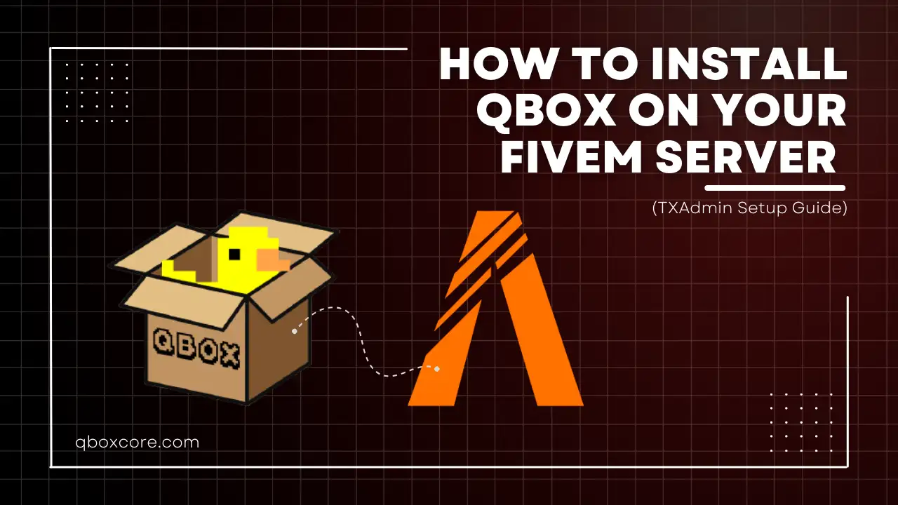 Step-by-step guide showing how to install Qbox on a FiveM server using txAdmin